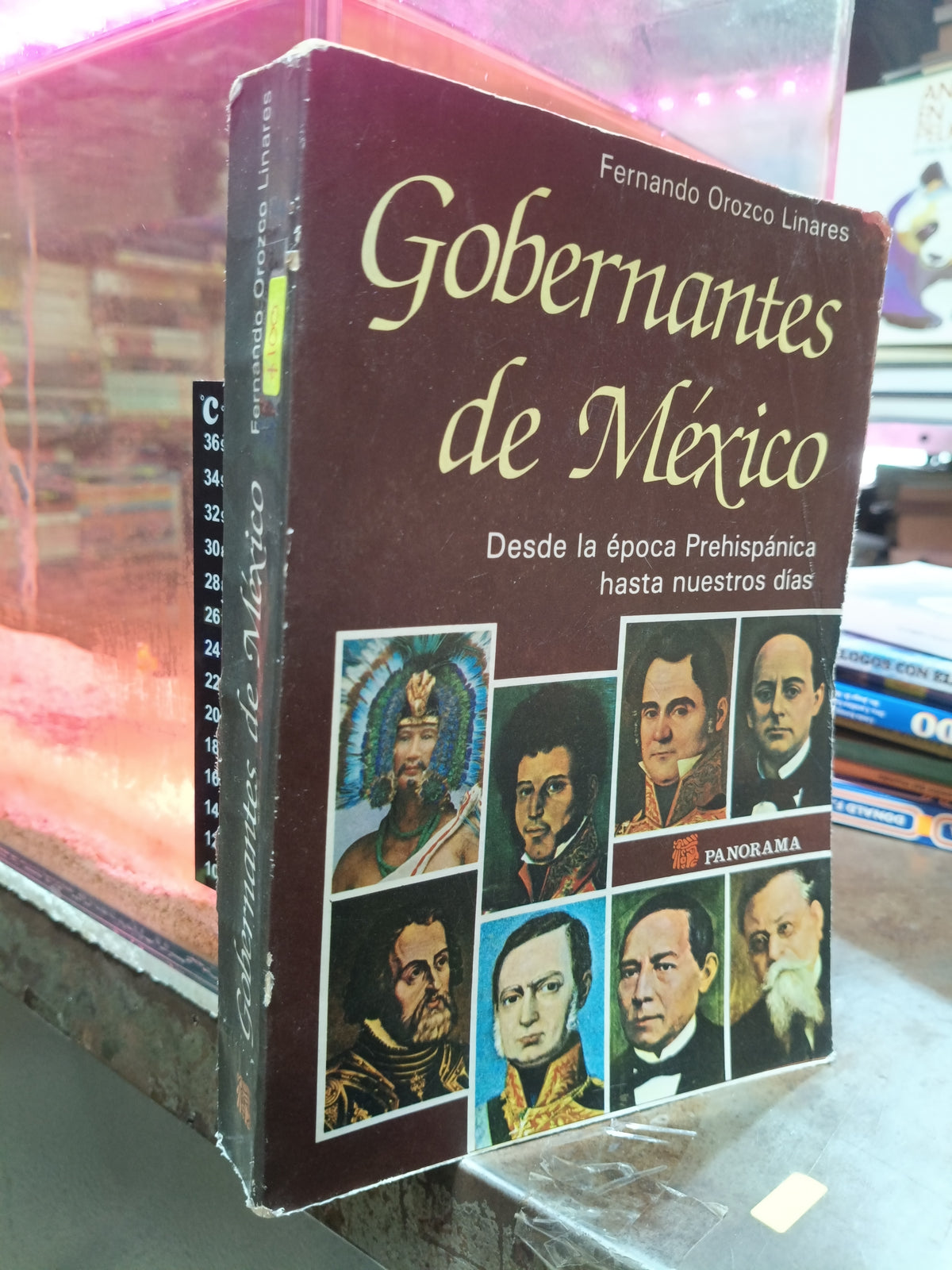 GOBERNANTES DE MEXICO PIT FERNANDO OROZCO LINARES USADO HISTORIA ALDAMA
