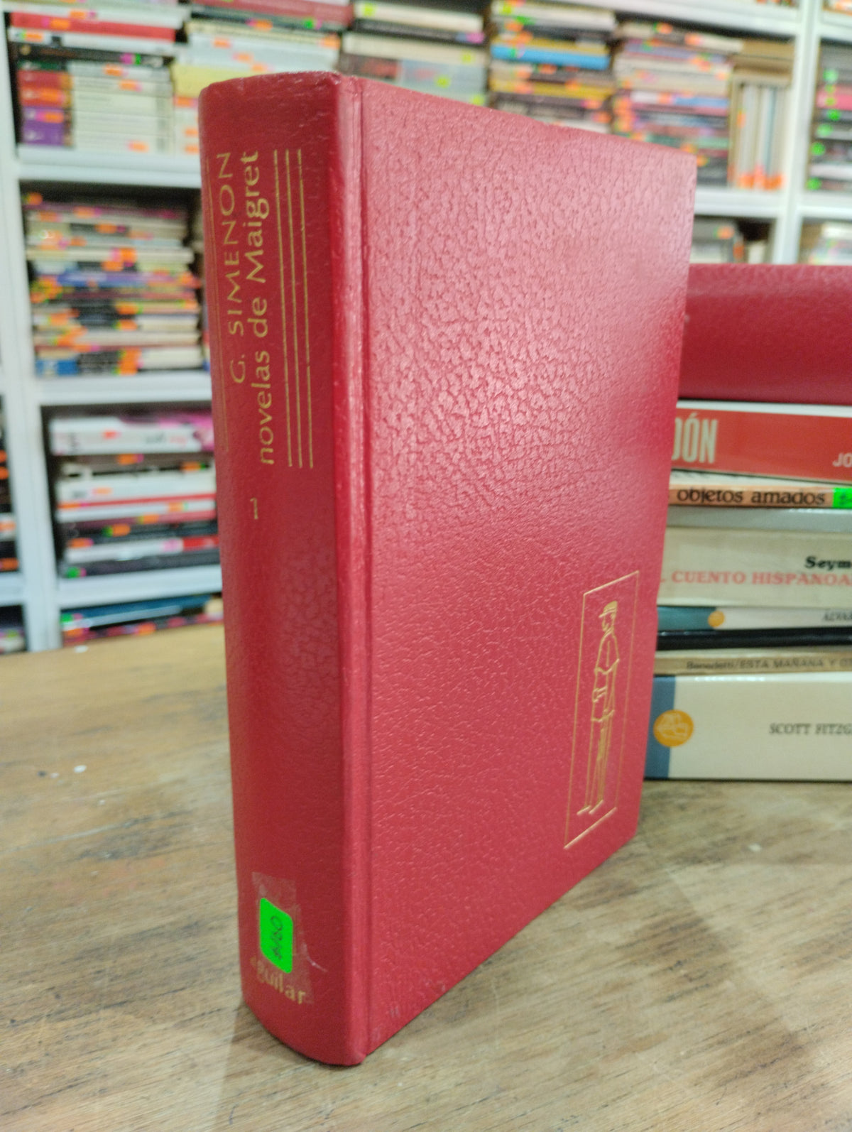 NOVELAS DE MAIGRET TOMO 1 POR GEORGES SIMENON USADO NOVELAS JUAREZ 515