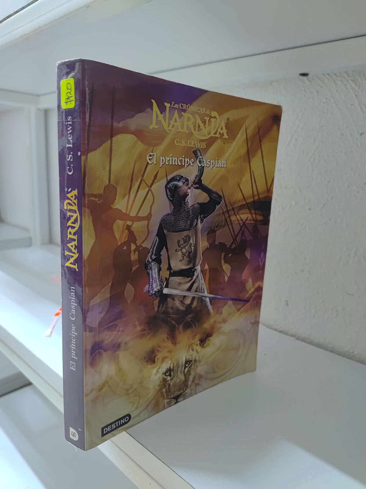 LAS CRONICAS DE NARNIA EL PRINCIPE CASPIAN POR C. S. LEWIS USADO NOVELAS JUAREZ 515