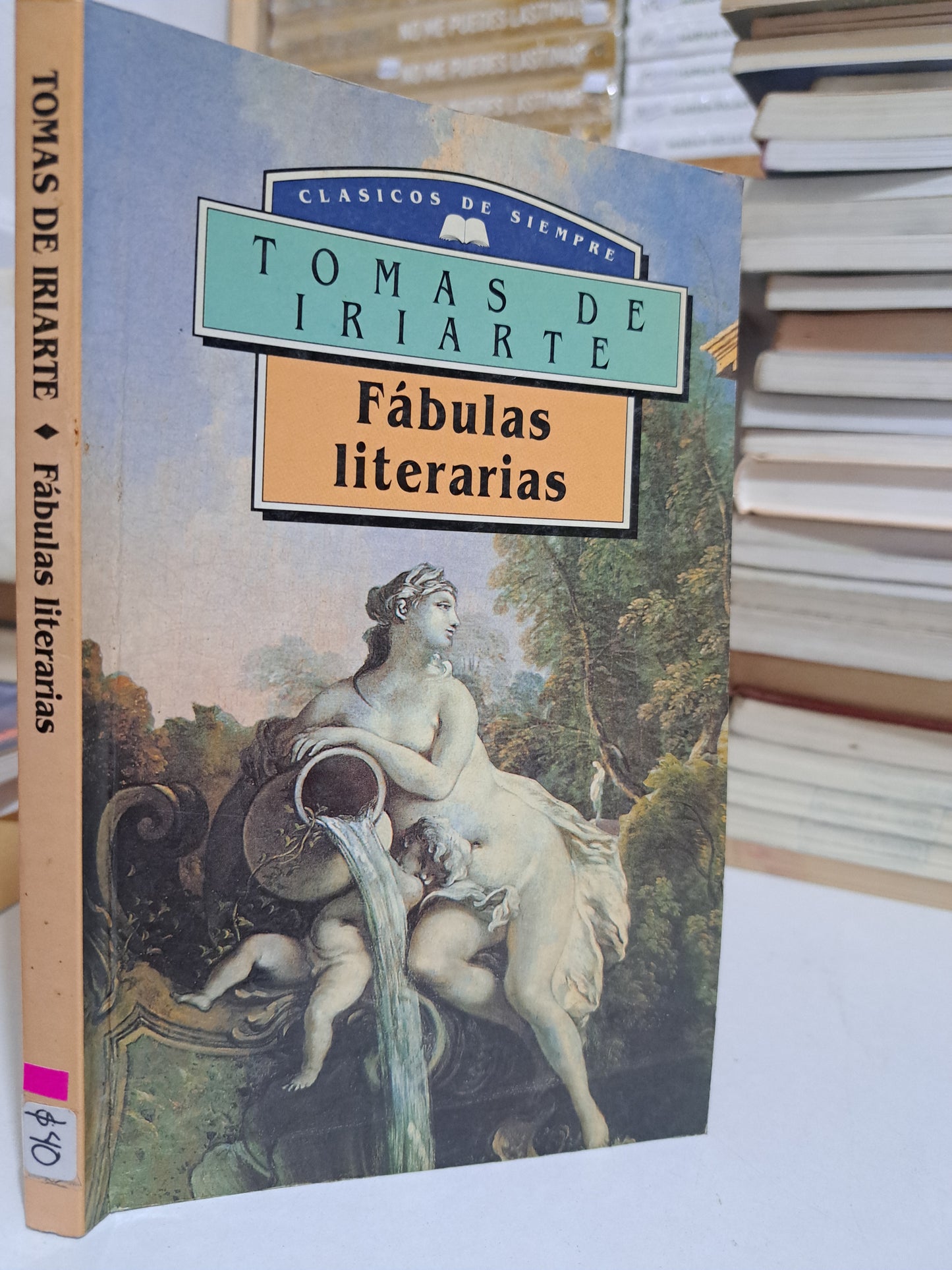 FÁBULAS LITERARIAS TOMAS DE IRIARTE USADO NOVELA JUÁREZ