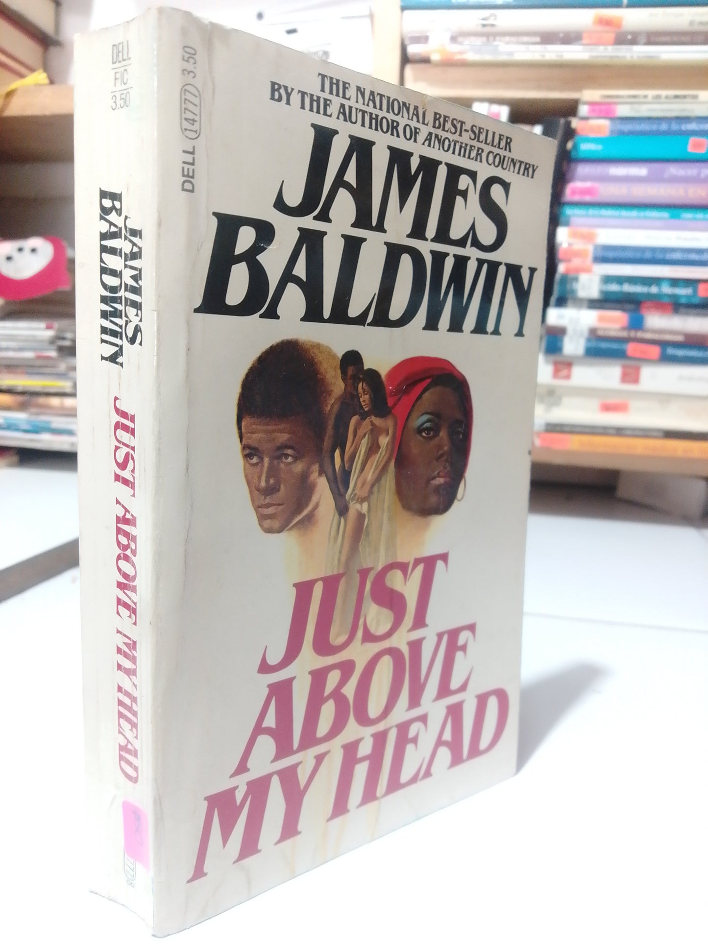 JUST ABOVE MY HEAD POR JAMES BALDWIN USADO IDIOMAS JUAREZ