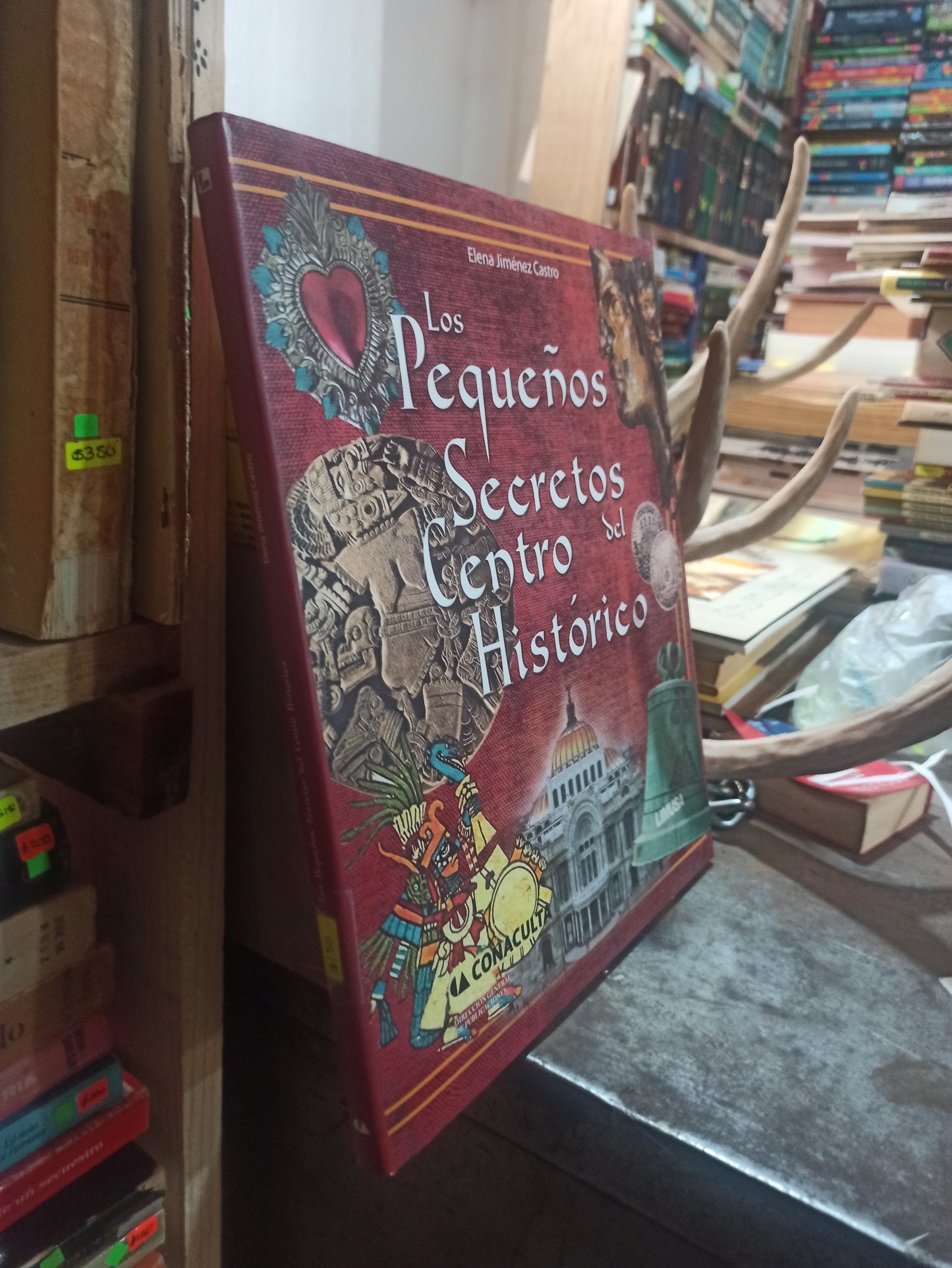 LOS PEQUEÑOS SECRETOS DEL CENTRO HISTORICO POR ELENA JIMENEZ CASTRO USADO HISTORIA ALDAMA