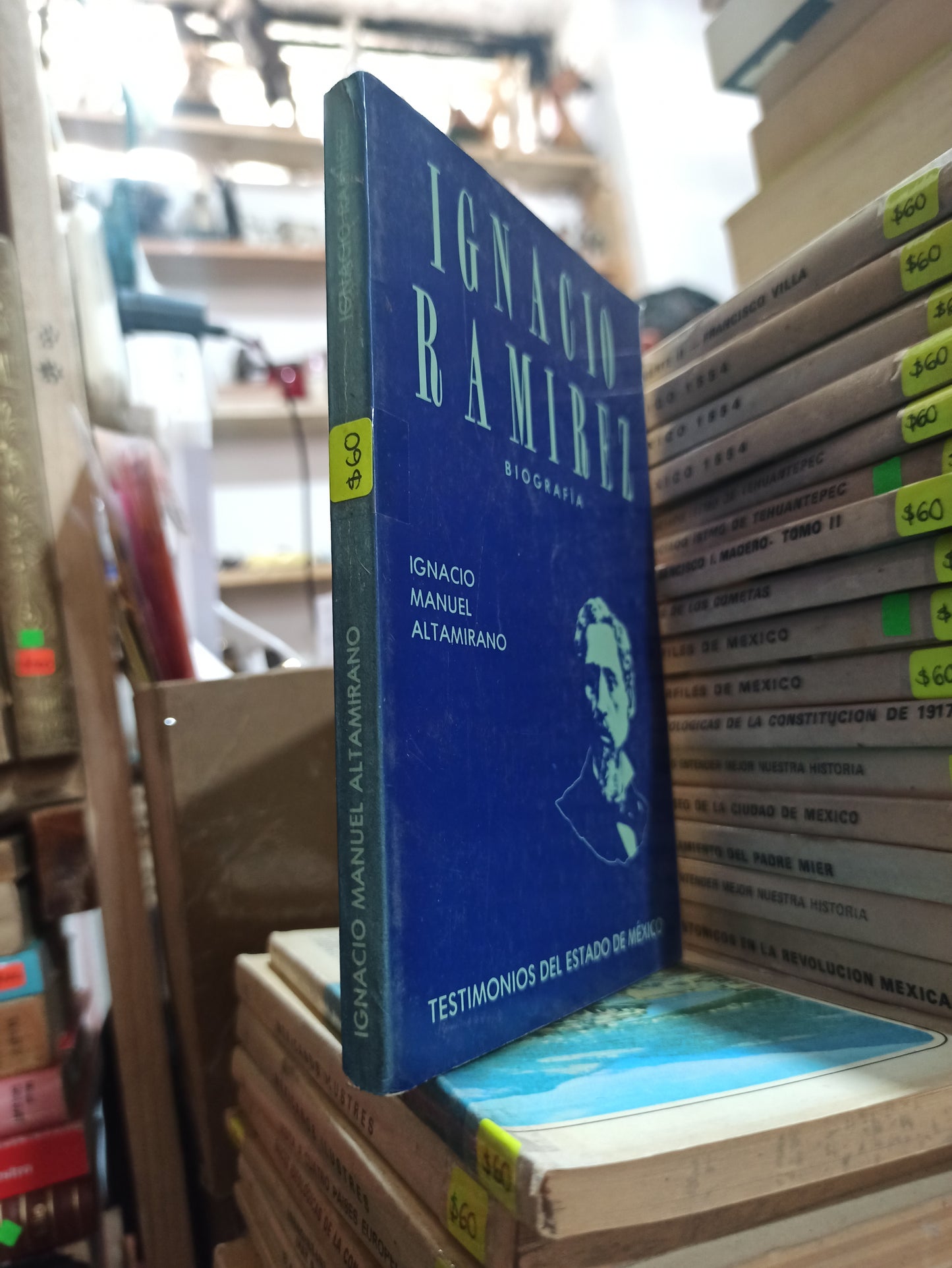IGNACIO RAMIREZ BIOGRAFIA POR IGNACIO MANUEL ALTAMIRANO USADO HISTORIA ALDAMA