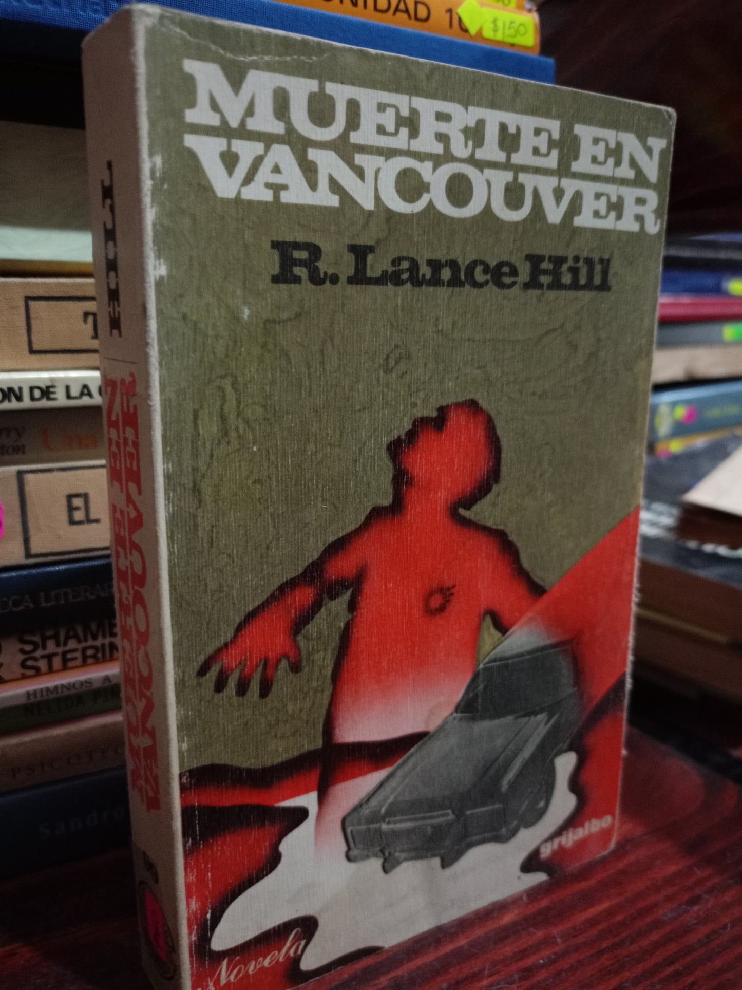 MUERTE EN VANCOUVER POR R.LANCE HILL USADO NOVELA LITERARIO 305