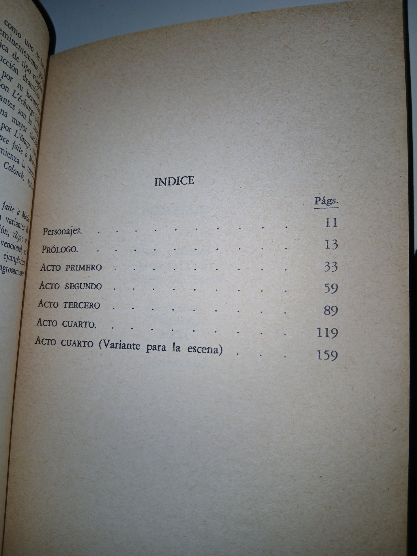 LA ANUNCIACIÓN A MARÍA POR PAUL CLAUDEL USADO NOVELA LITERARIO 207