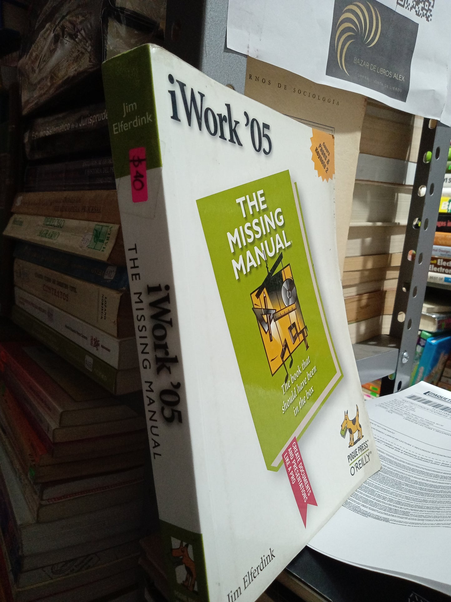 THE MISSING MANUAL I WORK USADO COMPUTACION JUAREZ