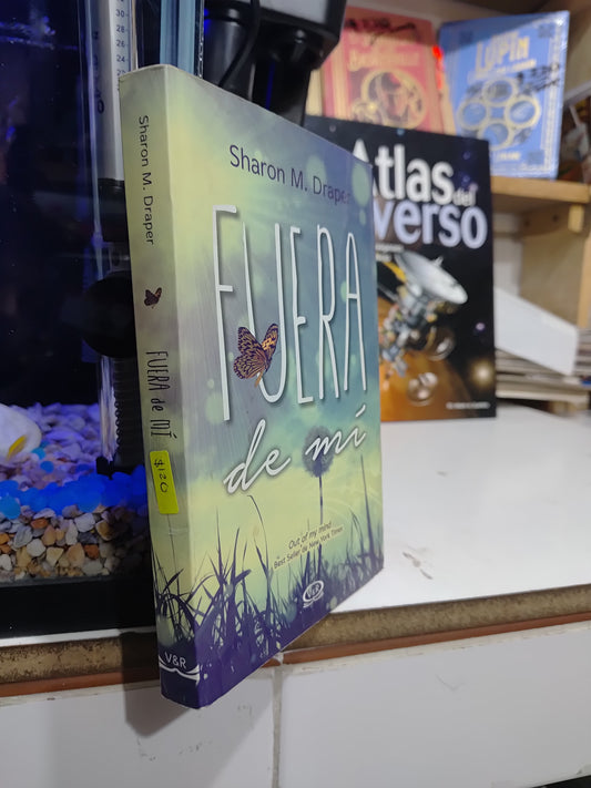 FUERA DE MI POR SHARON M. DRAPER USADO NOVELAS JUAREZ