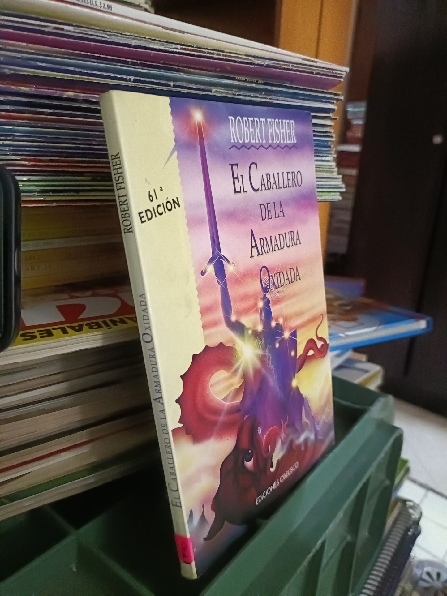 EL CABALLERO DE LA ARMADURA OXIDADA POR ROBERT FISHER USADO SUPERACION PERSONAL JUAREZ 515