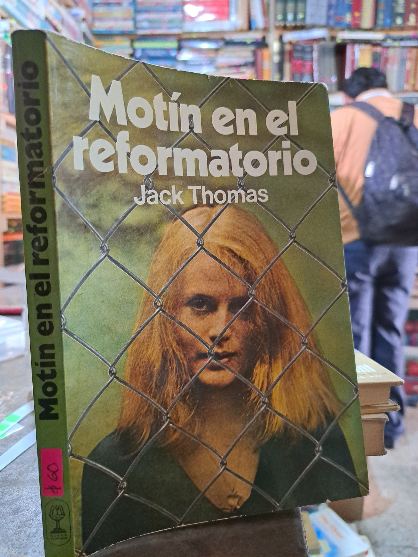 MOTIN EN EL REFORMATORIO JACK THOMAS USADO NOVELA ALDAMA