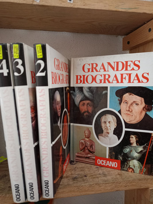 GRANDES BIOGRAFIAS USADO HISTORIA LITERARIO 305