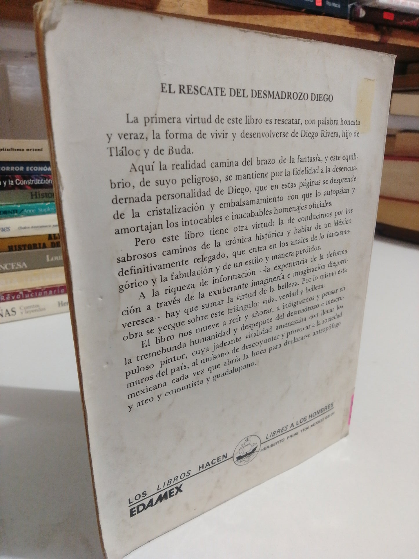 DIEGO RIVERA POR HORACIO ESPINOZA ALTAMIRANO USADO HISTORIA JUAREZ