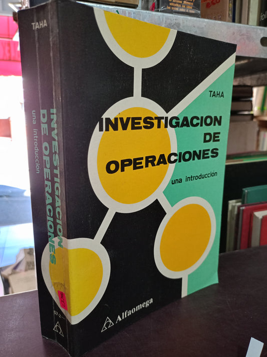 INVESTIGACION DE OPERACIONES UNA INTRODUCCION POR HAMDY A. TAHA USADO ADMIN LITERARIO 305