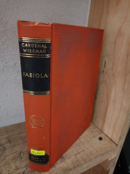 FABIOLA POR CARDENAL WISEMAN USADO NOVELA LITERARIO 305