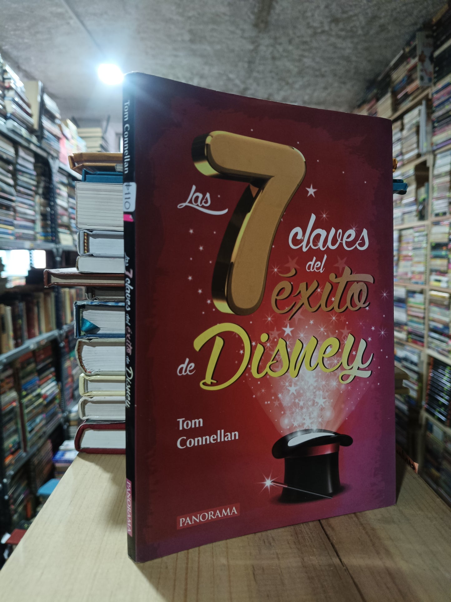 LAS 7 CLAVES DEL ÉXITO DE DISNEY POR TOM CONELLAN USADO SUPERACIÓN PERSONAL ALDAMA