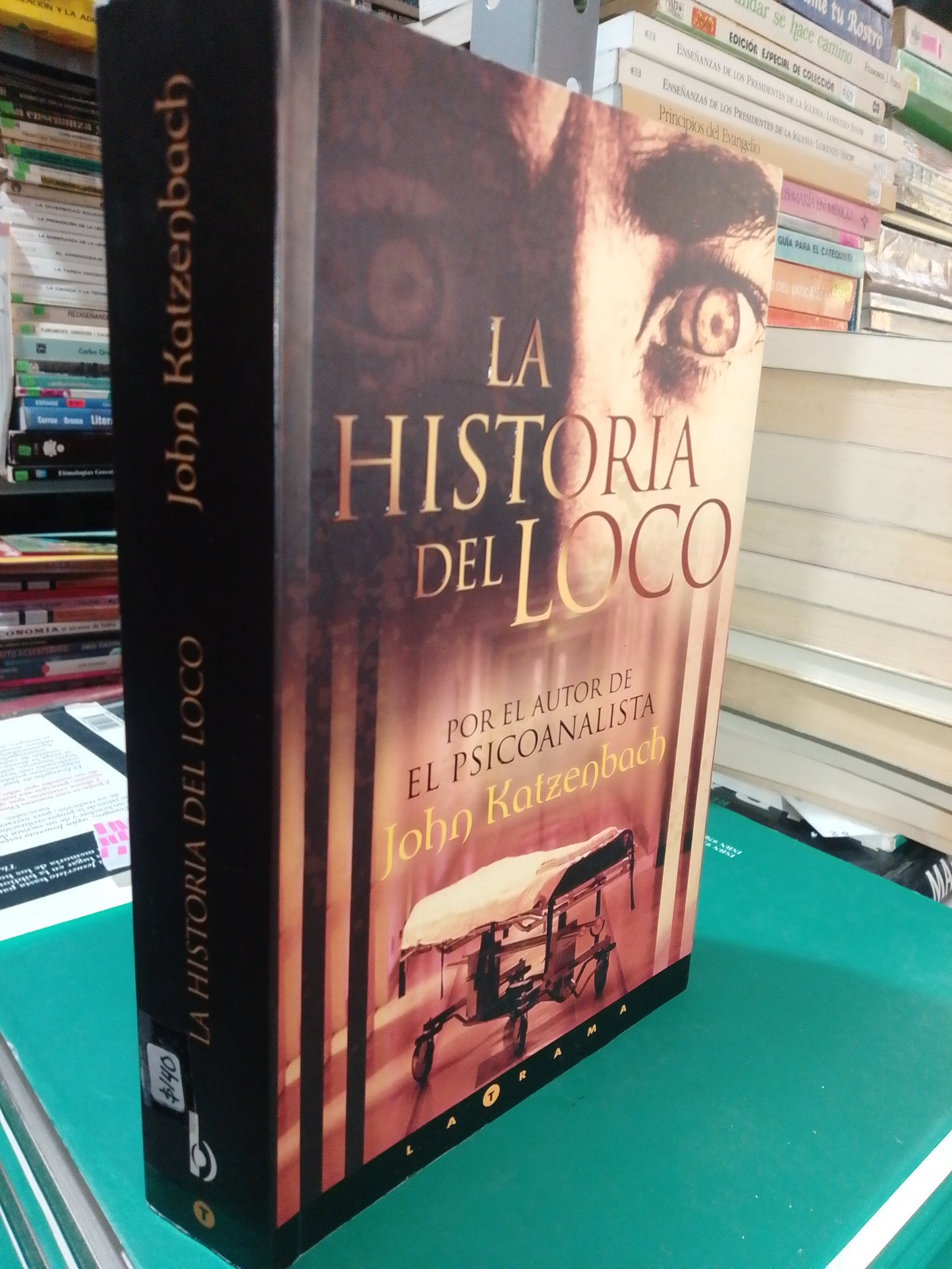 LA HISTORIA DEL LOCO POR JOHN KATZENBACH USADO NOVELA JUAREZ