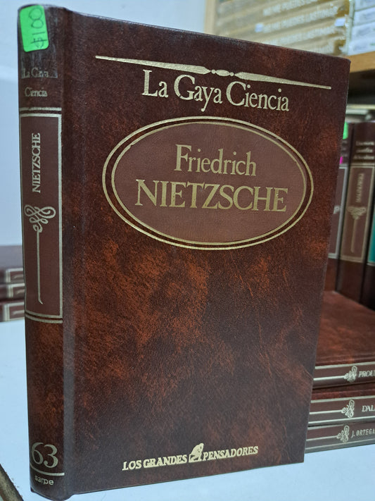 LA GAYA CIENCIA FRIEDRICH NIETZSCHE USADO NOVELA JUÁREZ