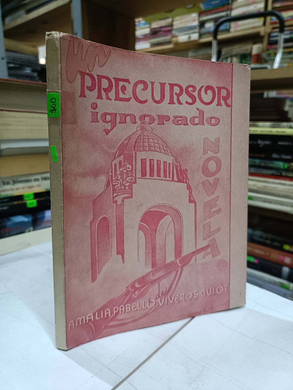 PRECURSOR IGNORADO POR AMALIA PABELLO USADO NOVELA LITERARIO 207