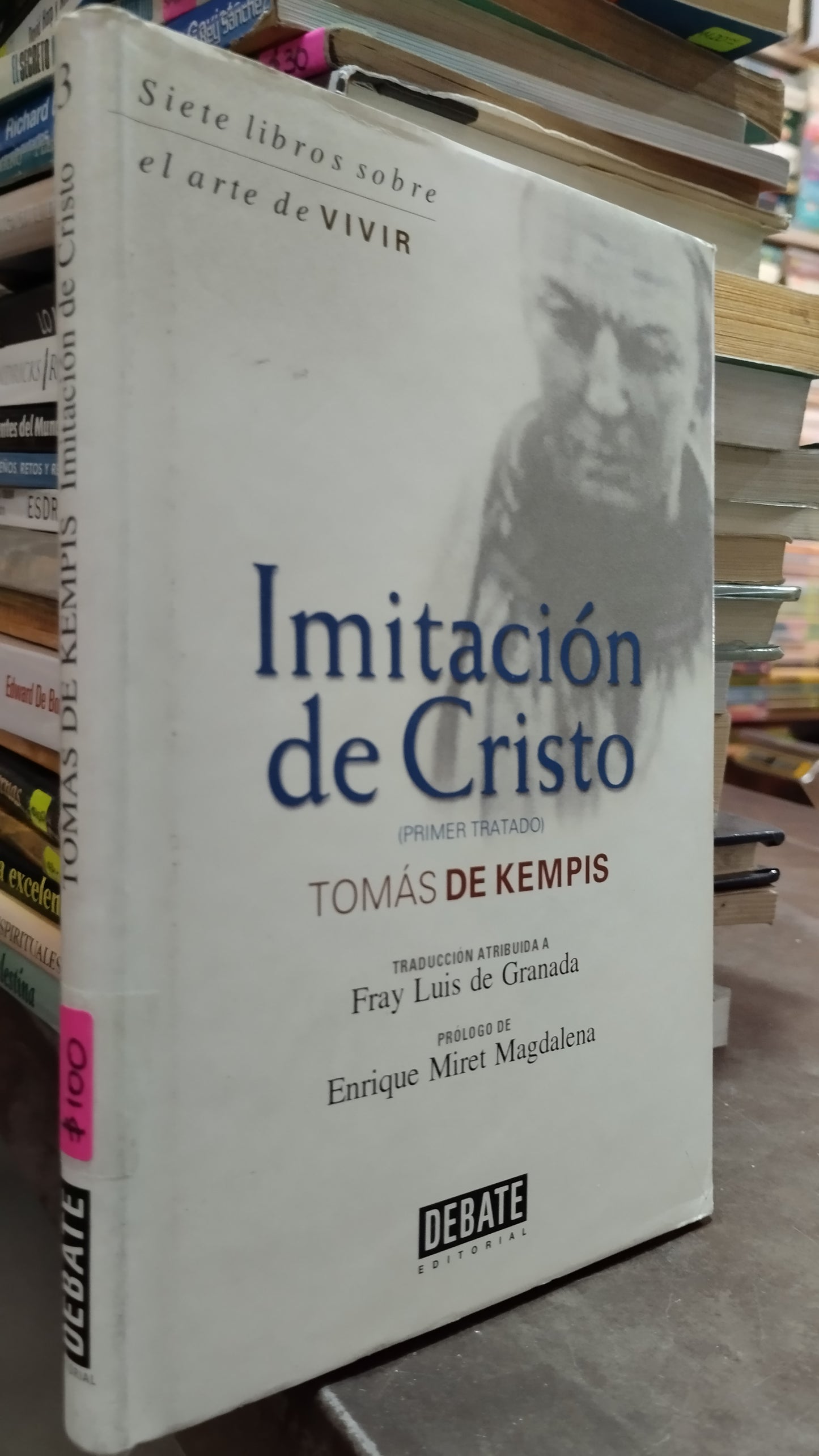 IMITACION DE CRISTO POR TOMAS DE KEMPIS LIBRO USADO SUPERACION PERSONAL ALDAMA