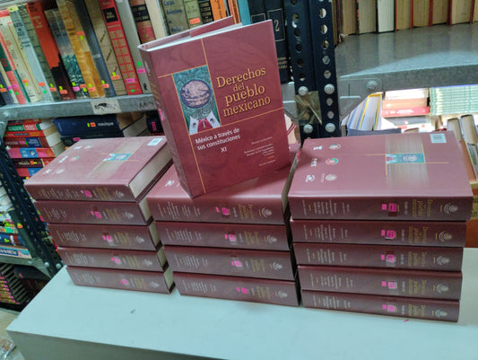 DERECHOS DEL PUEBLO MEXICANO PASTA DURA (15 TOMOS POR $2500) USADO DERECHO ALDAMA