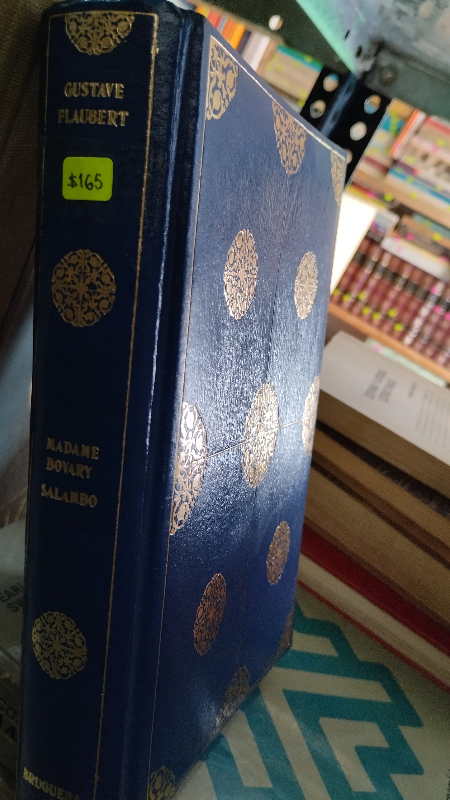 MADAME BOVARY SALAMBO POR GUSTAVE FLAUBERT LIBRO USADO NOVELAS ALDAMA