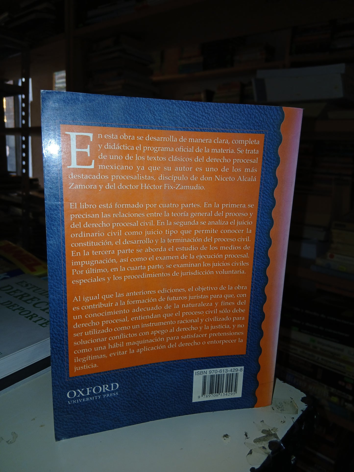DERECHO PROCESAL CIVIL POR JOSÉ OVALLE FAVELA USADO DERECHO LITERARIO 207