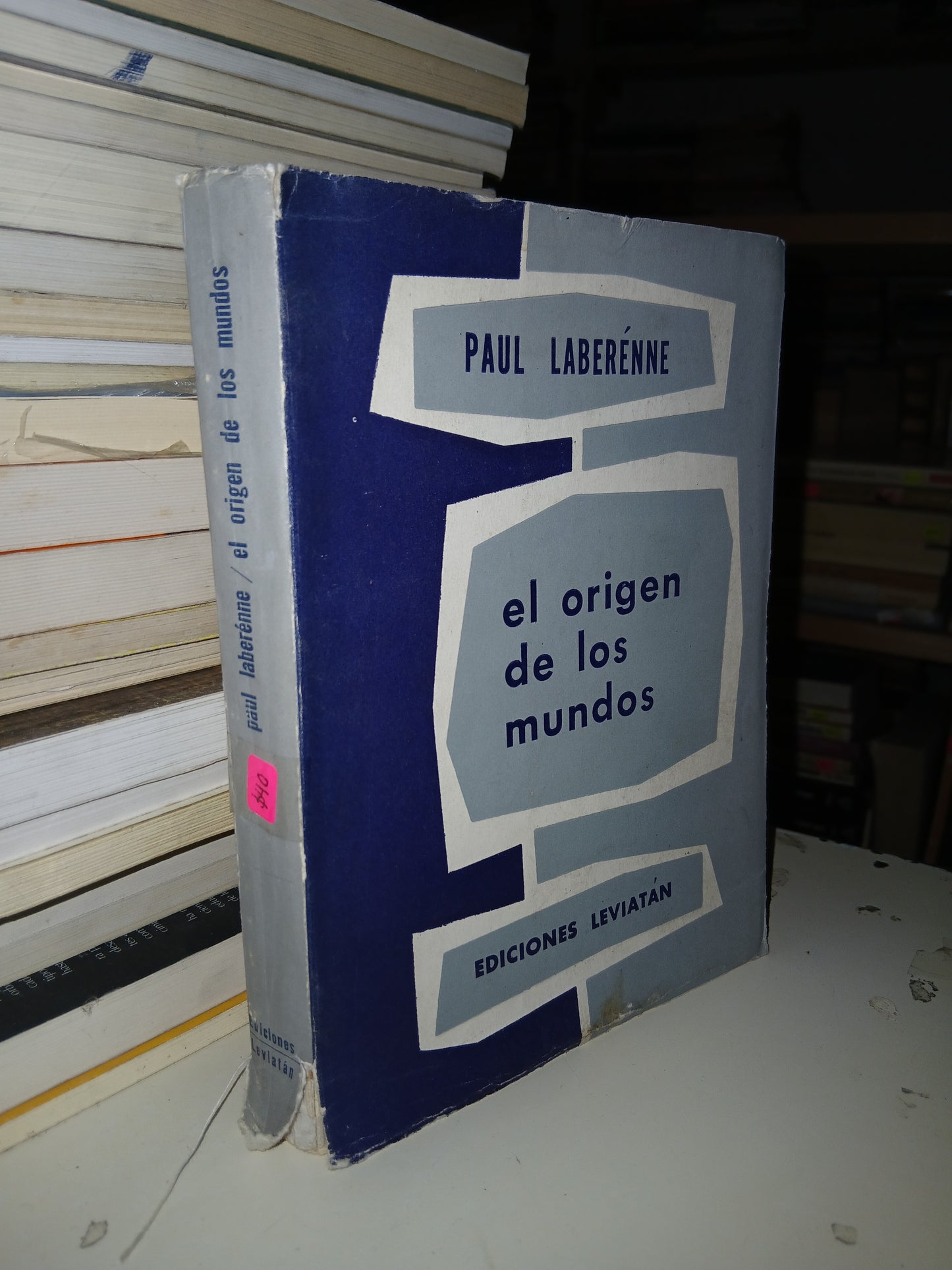 EL ORIGEN DE LOS MUNDOS POR PAUL LABERÉNNE USADO CIENCIA LITERARIO 207