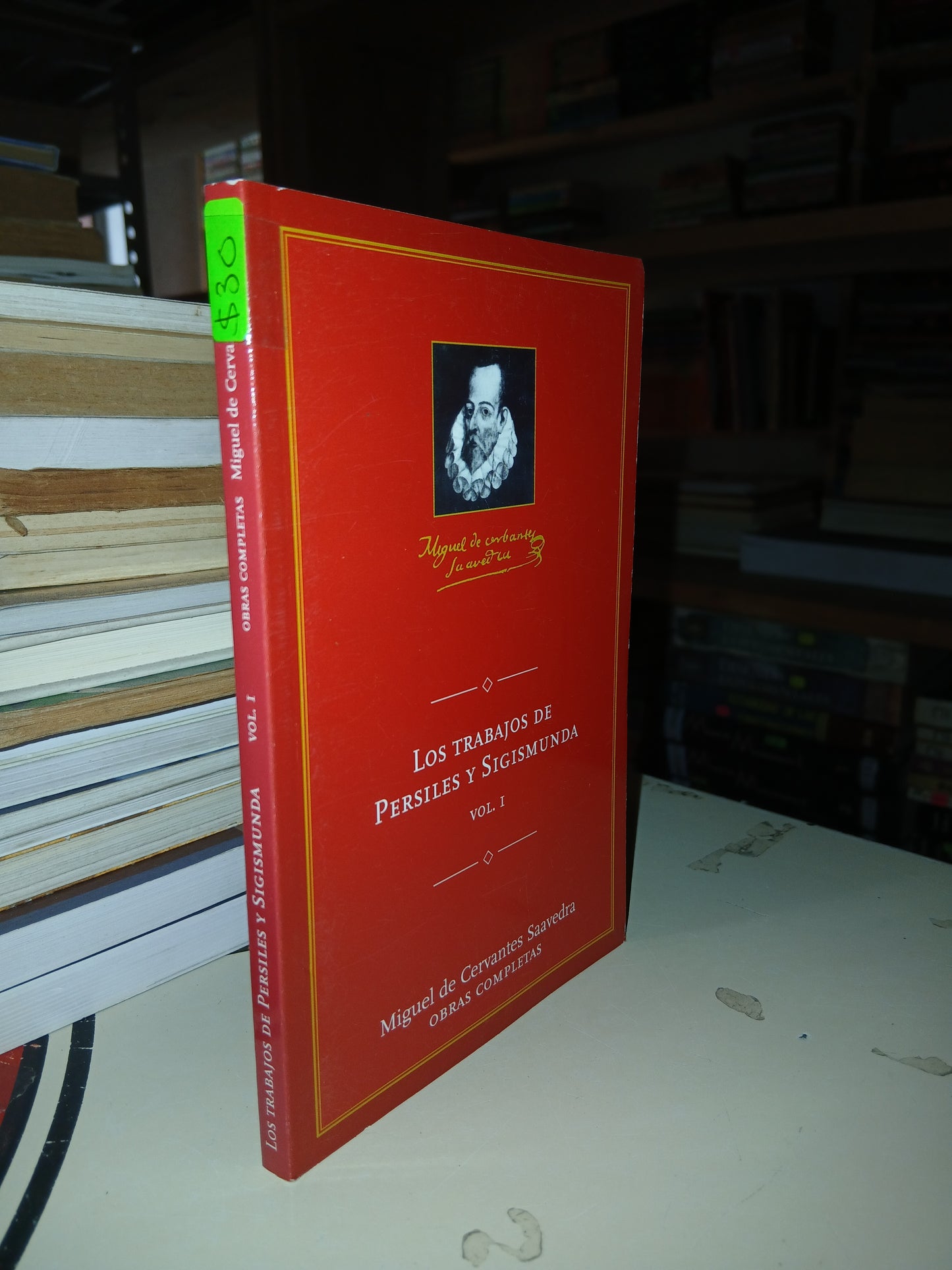LOS TRABAJOS DE PERSILES Y SIGISMUNDA VOLUMEN I USADO NOVELA LITERARIO 207