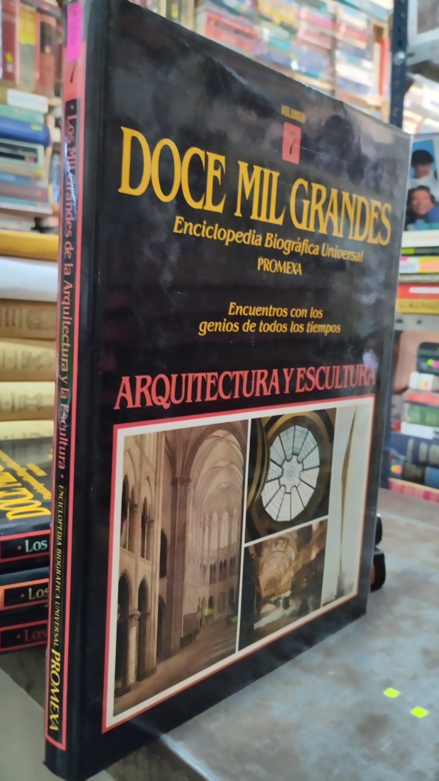 LOS MIL GRANDES DE LA ARQUITECTURA Y ESCULTURA 7 LIBRO USADO HISTORIA ALDAMA