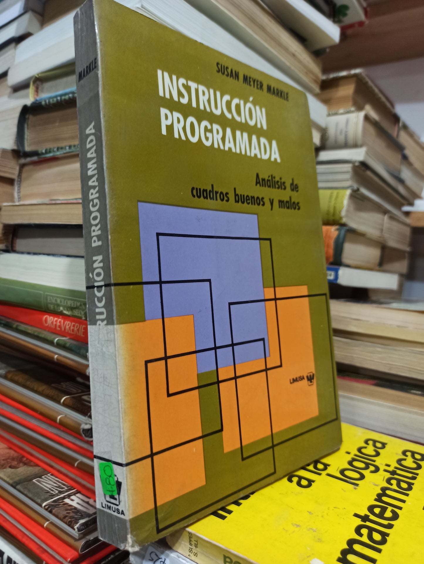 INTRUCCION PROGRAMADA ANALISIS DE CUADROS BUENOS Y MALOS POR SUSAN MEYER MARKLE USADO MATEMATICAS JUÁREZ