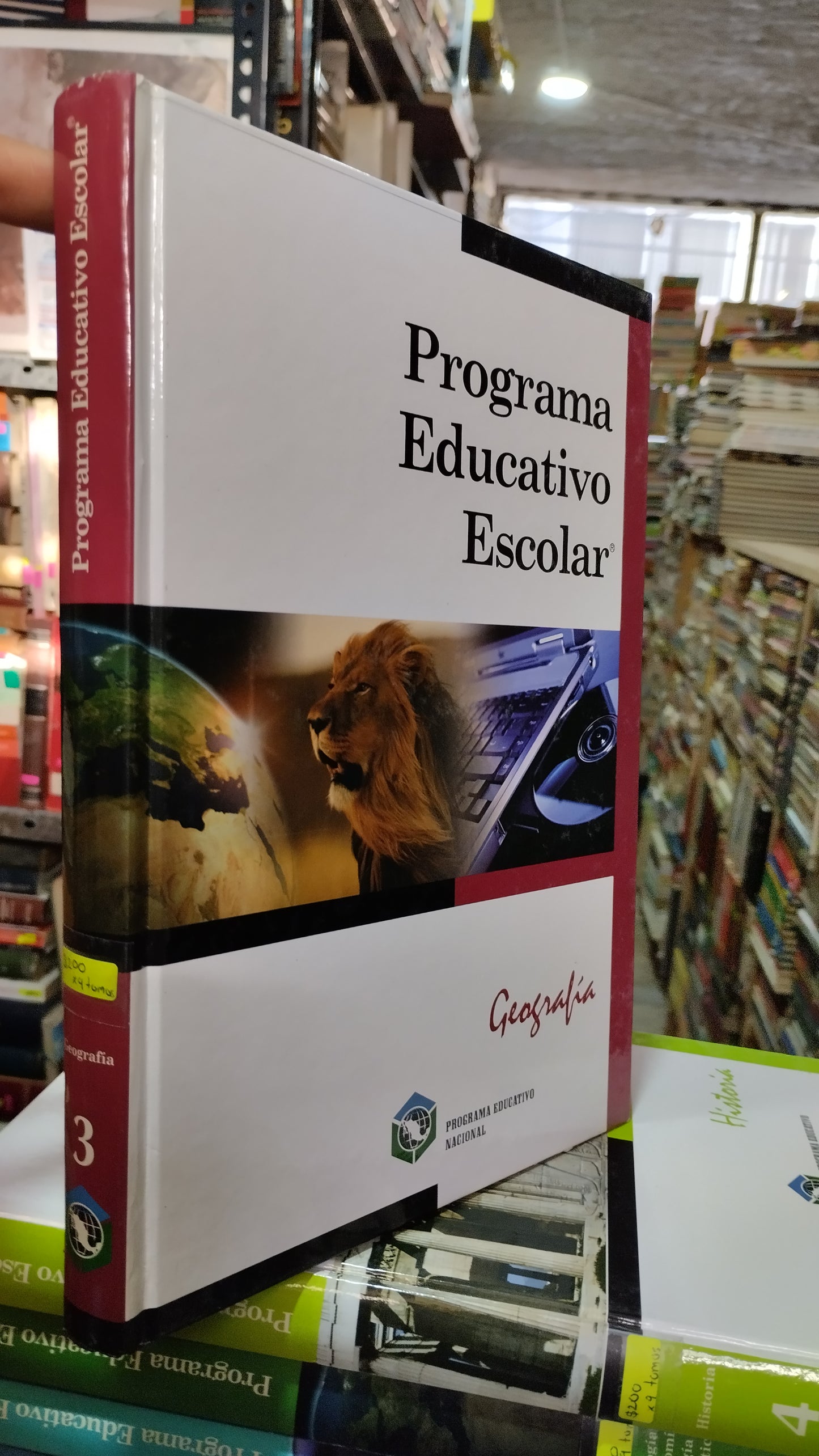 PROGRAMA EDUCATIVO ESCOLAR 9 TOMOS LIBRO USADO EDUCACION ALDAMA