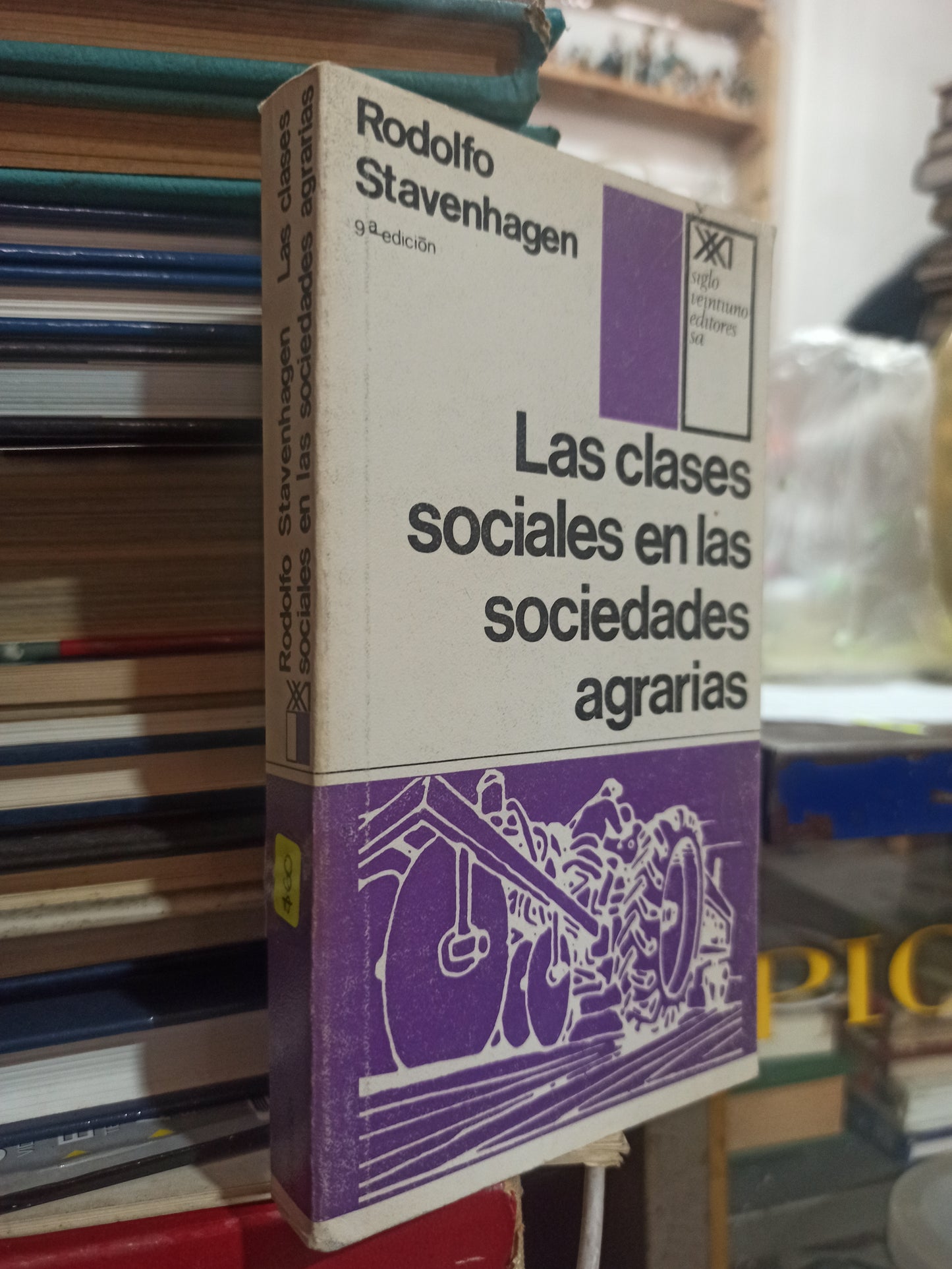 LAS CLASES SOCIALES EN LAS SOCIEDADES AGRARIAS POR RODOLFO STAVENHAGEN USADO SOCIOLOGÍA ALDAMA