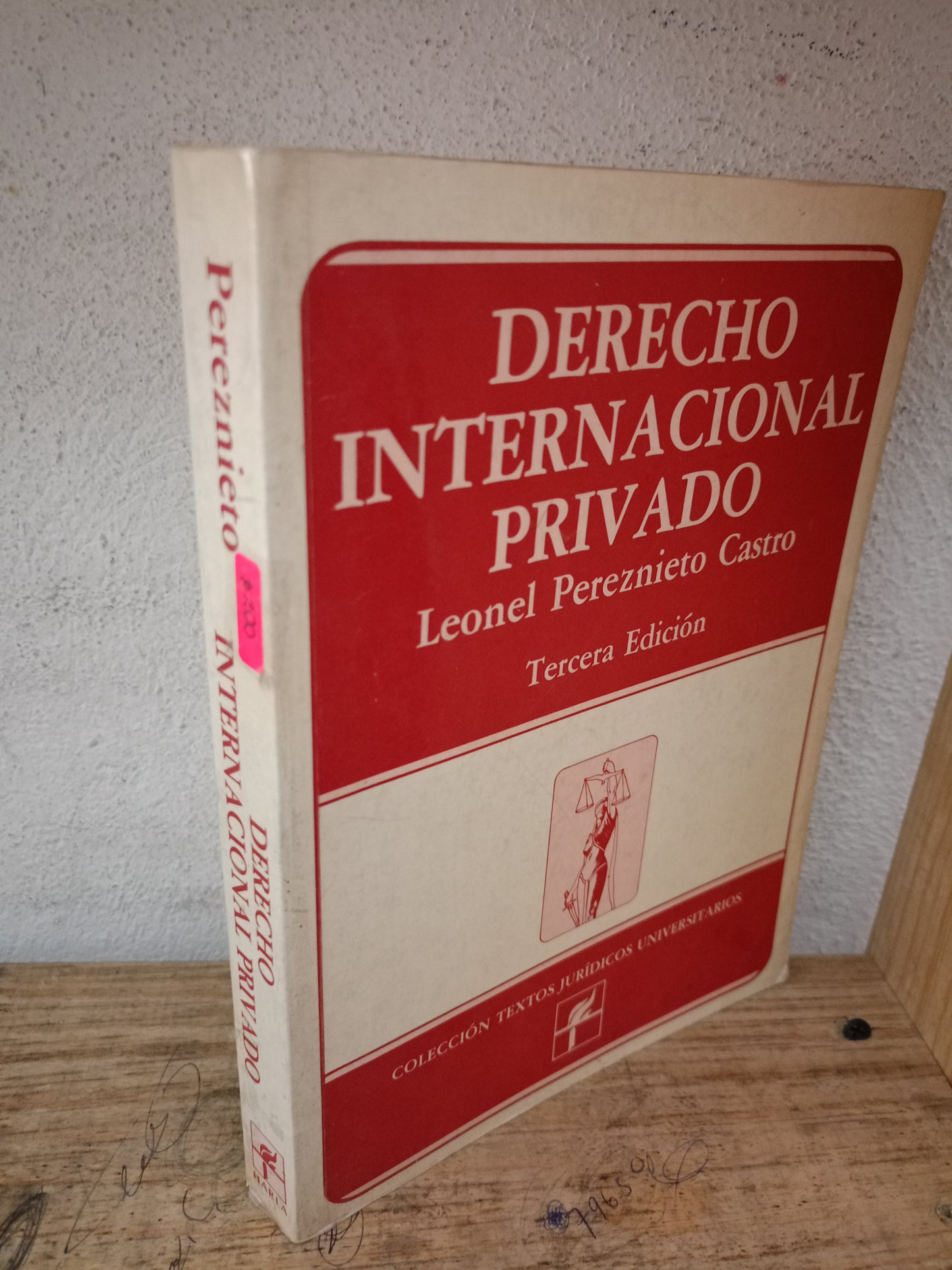 DERECHO INTERNACIONAL PRIVADO POR LEONEL PEREZNIETO CASTRO USADO DERECHO LITERARIO 305