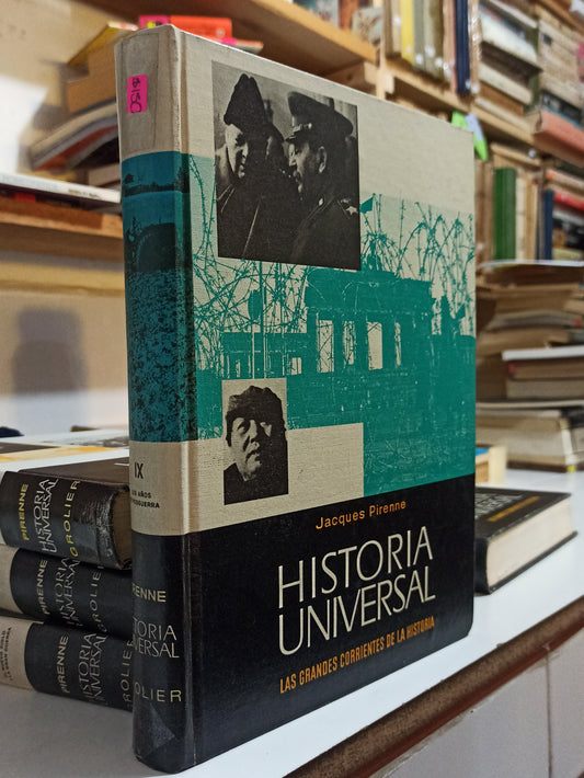 HISTORIA UNIVERSAL 9 LOS AÑOS DE POSGUERRA PROGRESISTA POR JACQUES PIRENNE USADO HISTORIA JUÁREZ