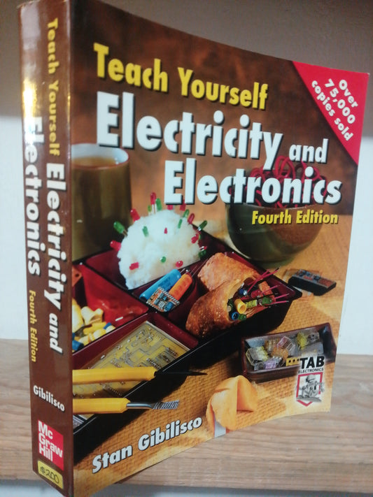 TEACH YOURSELF ELECTRICITY AND ELECTRONICS POR STAN GIBILISCO USADO IDIOMAS JUAREZ
