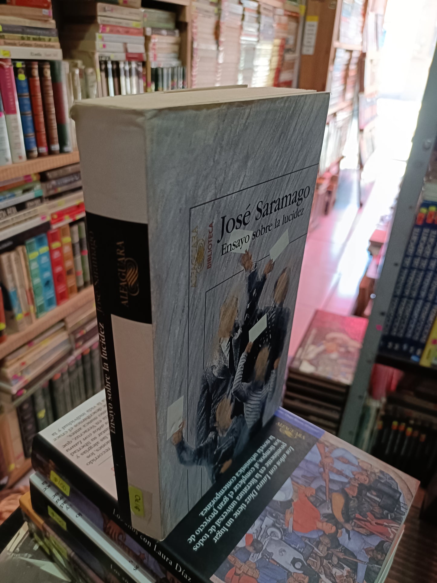 ENSAYO SOBRE LA LUCIDEZ POR JOSE SARAMAGO USADO NOVELA LITERARIO 305