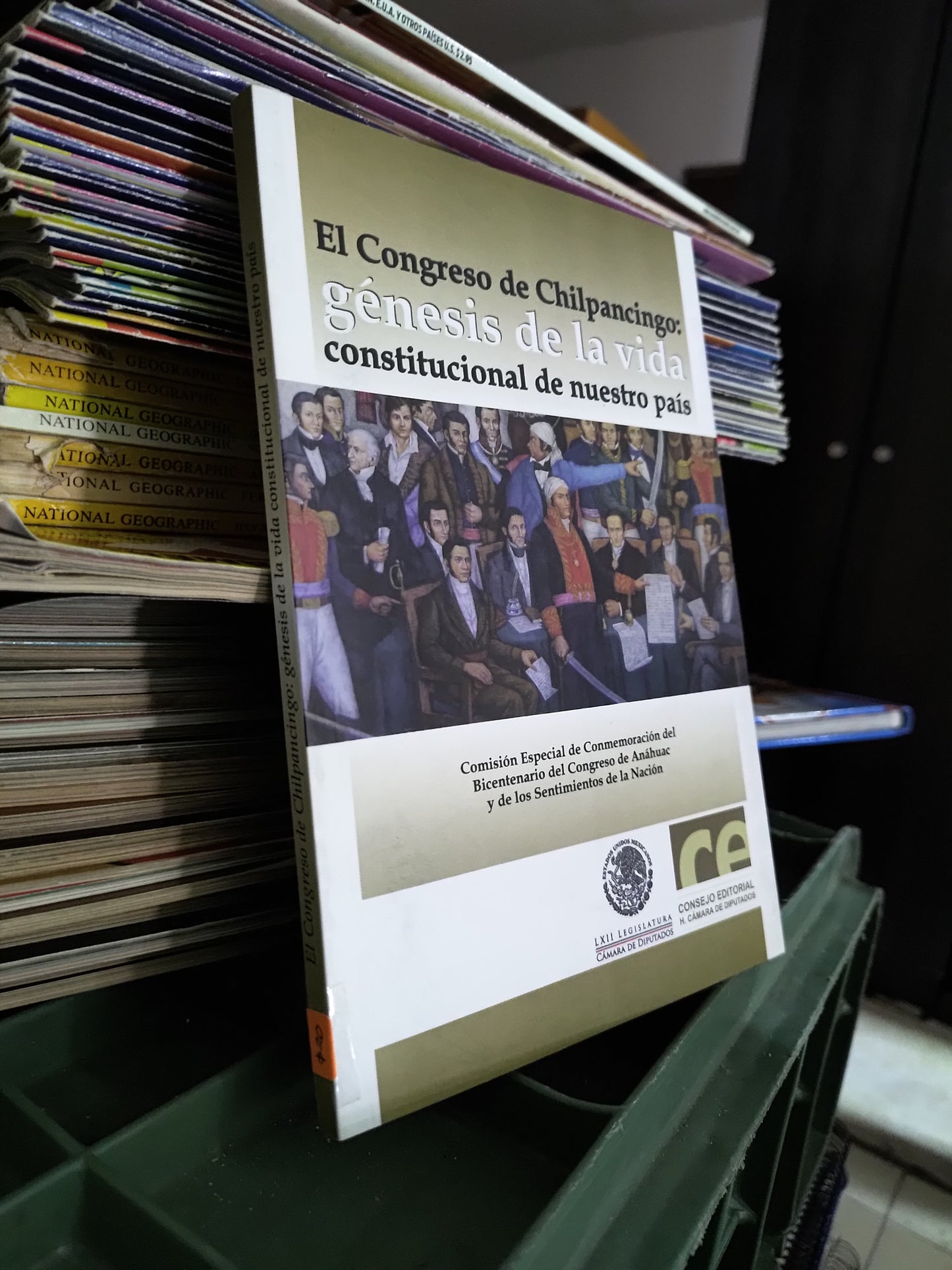 EL CONGRESO DE CHILPANCINGO GENESIS DE LA VIDA CONSTITUCIONAL DE NUESTRO PAIS POR EDITORIAL CONSEJO USADO DERECHO JUAREZ 515