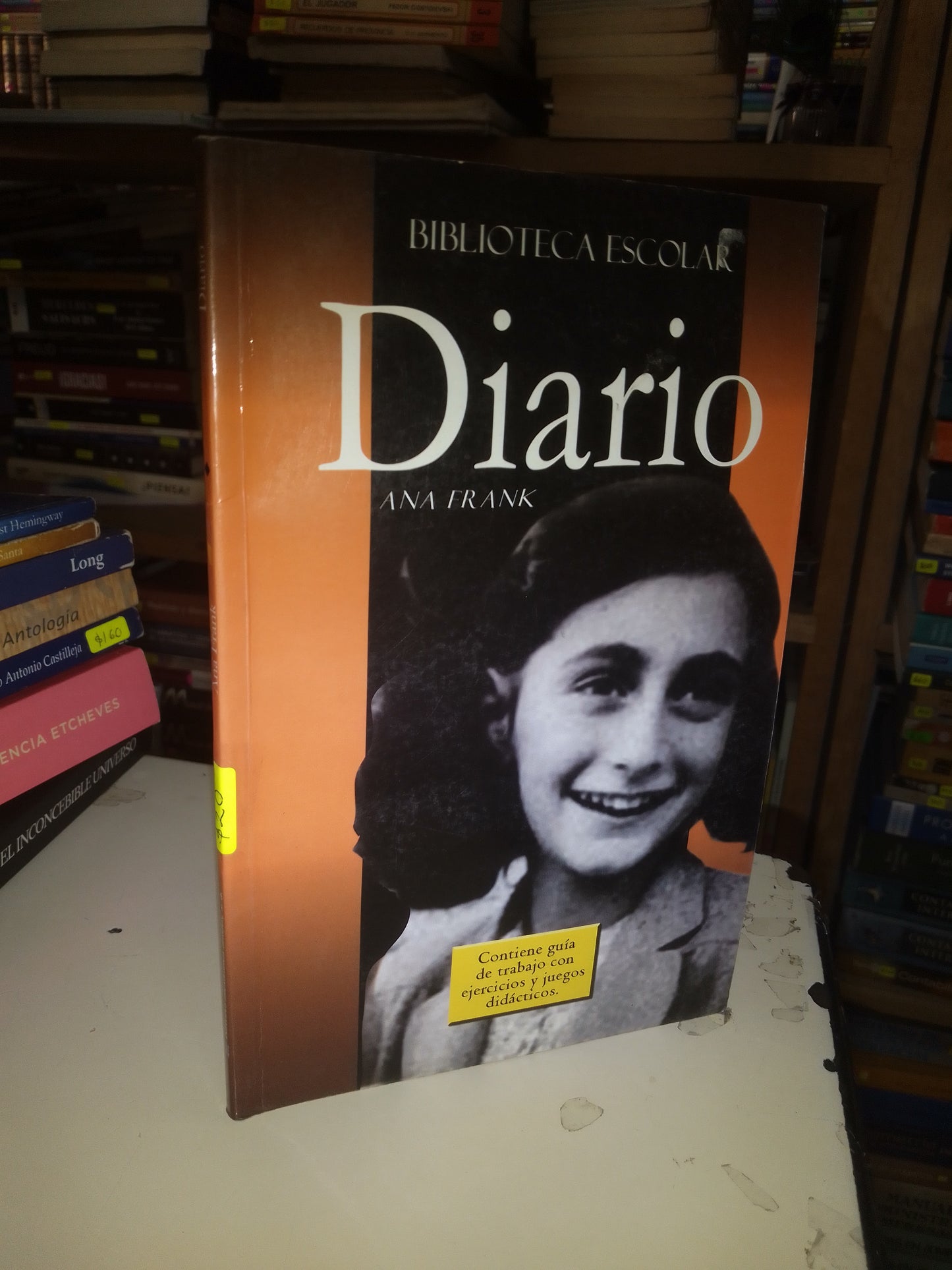 DIARIO POR ANA FRANK USADO NOVELA LITERARIO 207