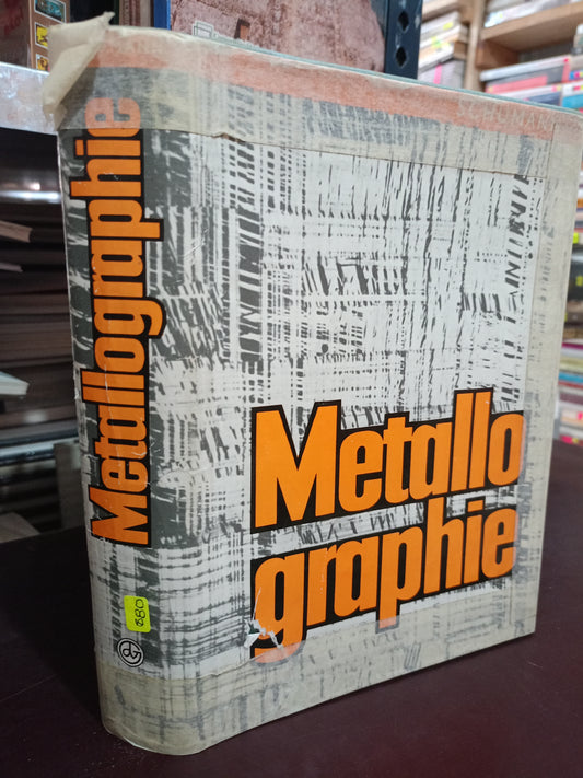 METALLOGRAPHIE USADO IDIOMAS LITERARIO 305