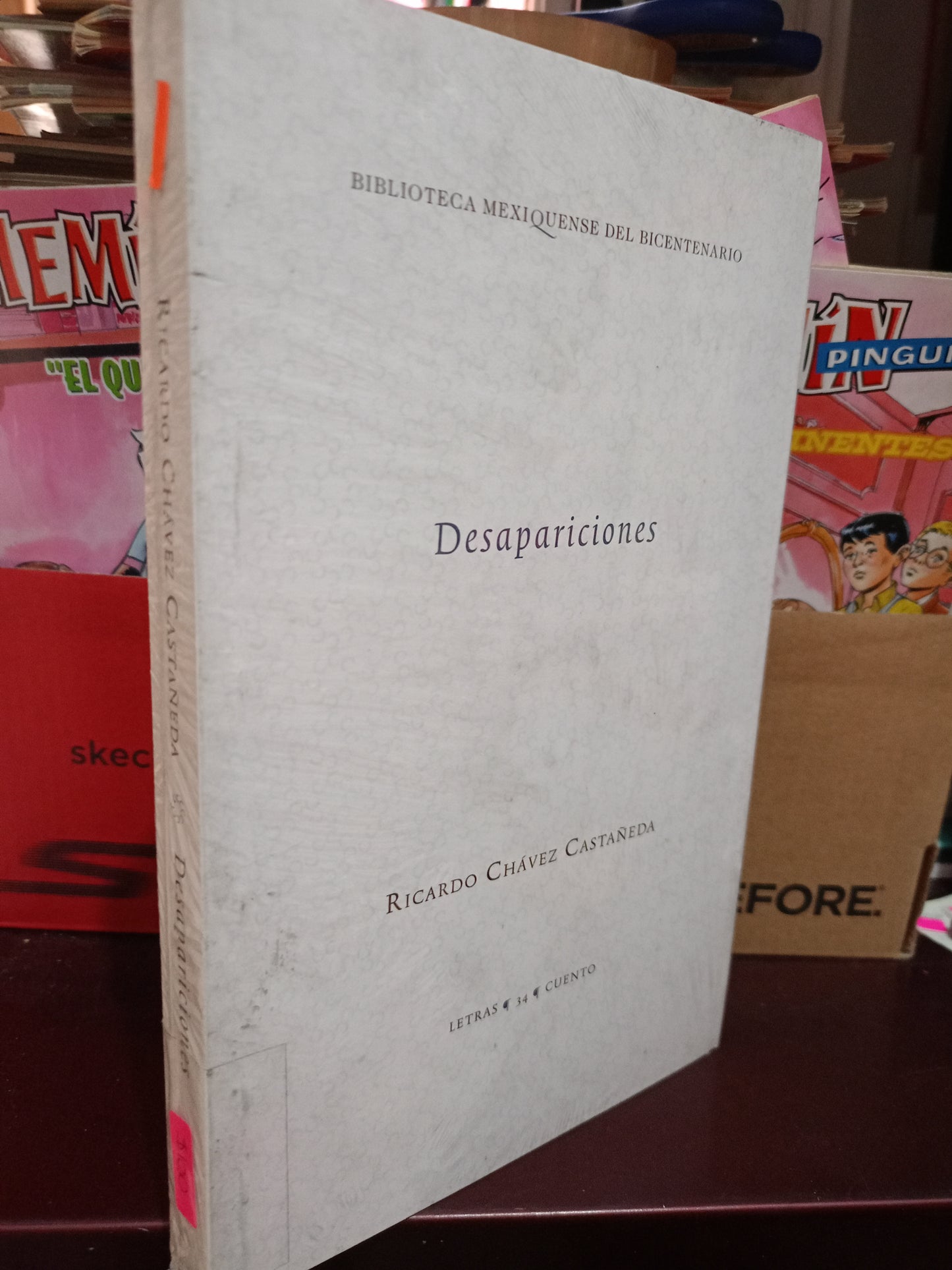 DESAPARICIONES POR RICARDO CHAVEZ CASTAÑEDA NUEVO LITERARIO 305