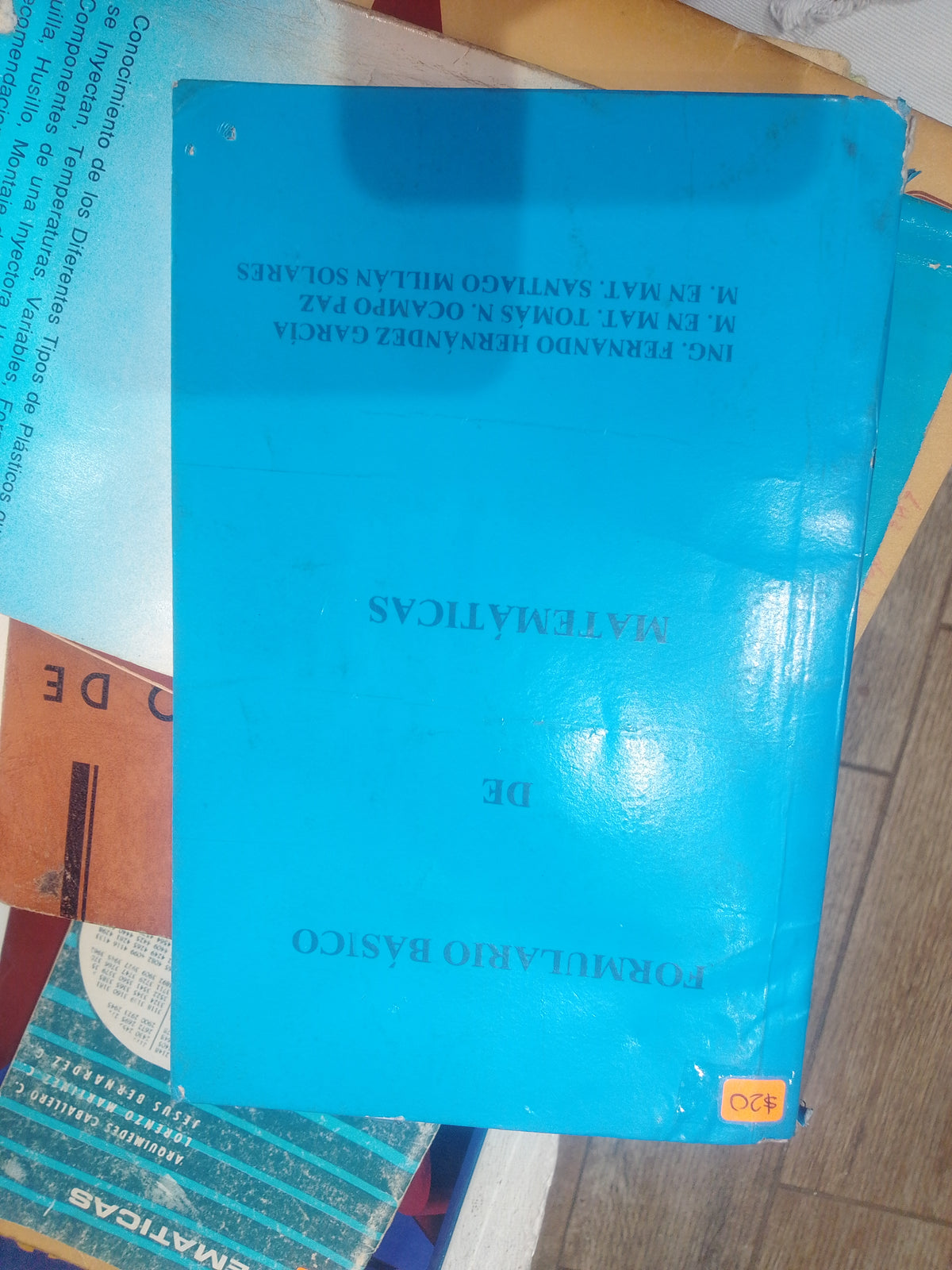 FORMULARIO BASICO DE MATEMATICAS POR FERNANDO HERNANDEZ USADO MATEMATICAS JUAREZ 515