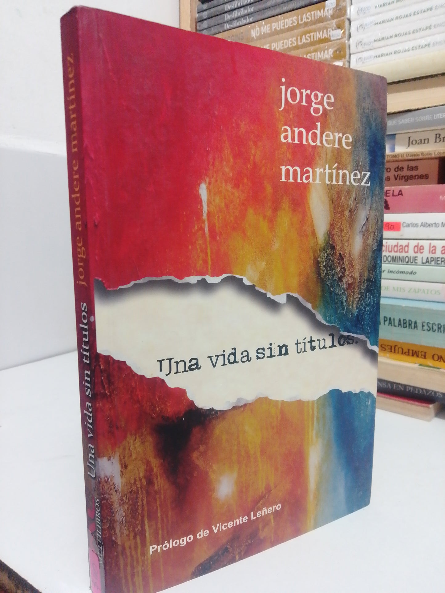 UNA VIDA SIN TÍTULOS POR JORGE ANDERE MARTÍNEZ USADO NOVELA JUÁREZ