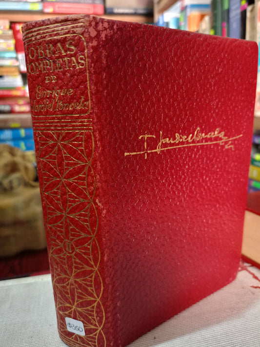 ENRIQUE JARDIEL PONCELA OBRAS COMPLETAS USADO NOVELA LITERARIO 305