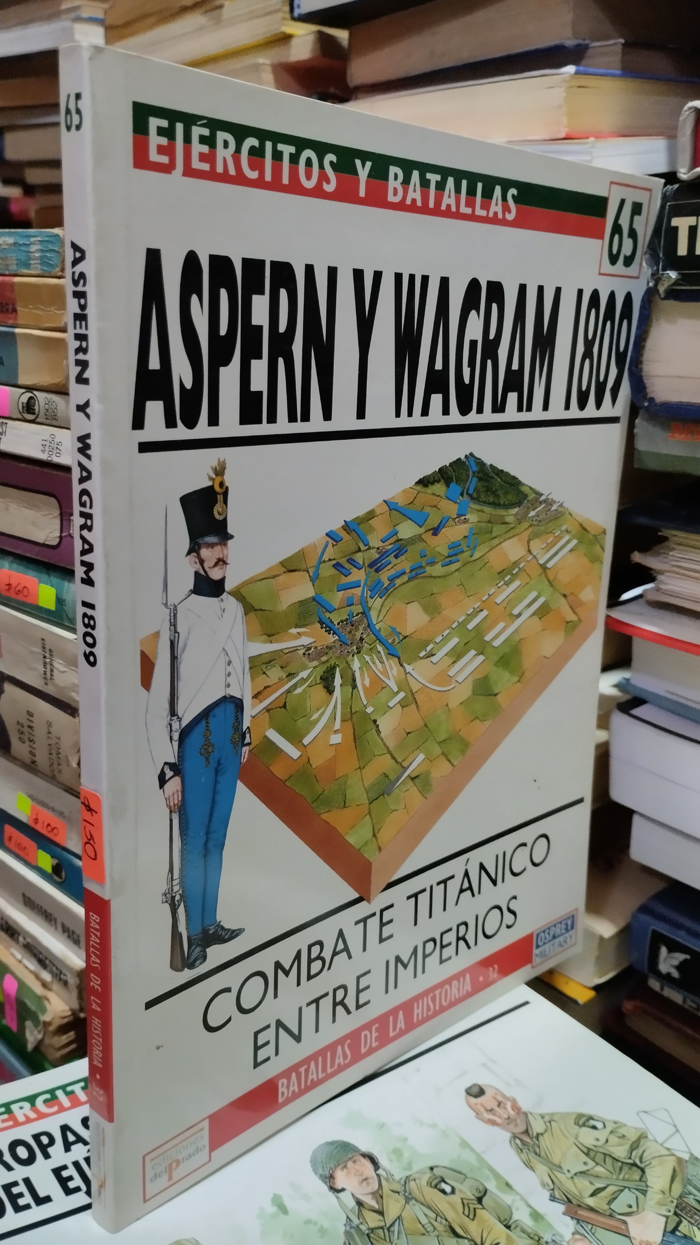 ASPERN Y WAGRAM 1809 65 LIBRO USADO HISTORIA ALDAMA
