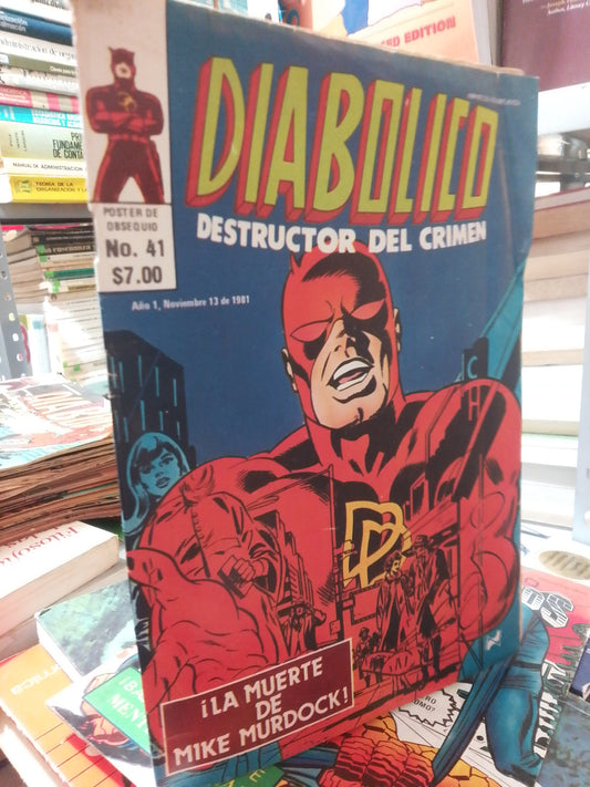 DIABOLICO DESTRUCTOR DEL CRIMEN COMICS 30 PZS USADO NOVELA JUÁREZ