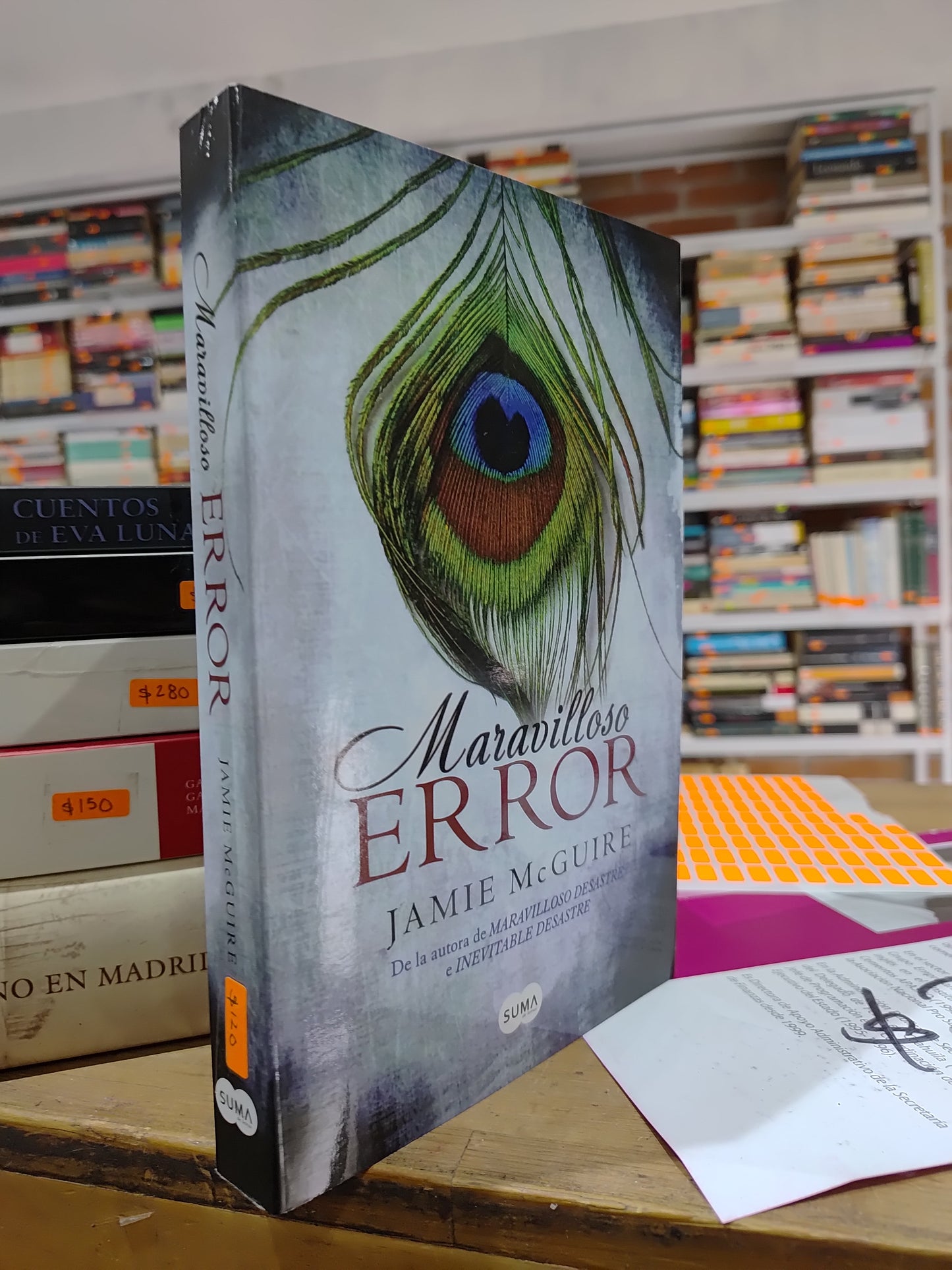 MARAVILLOSO ERROR POR JAMIE MAGUIRE USADO NOVELAS JUAREZ 515