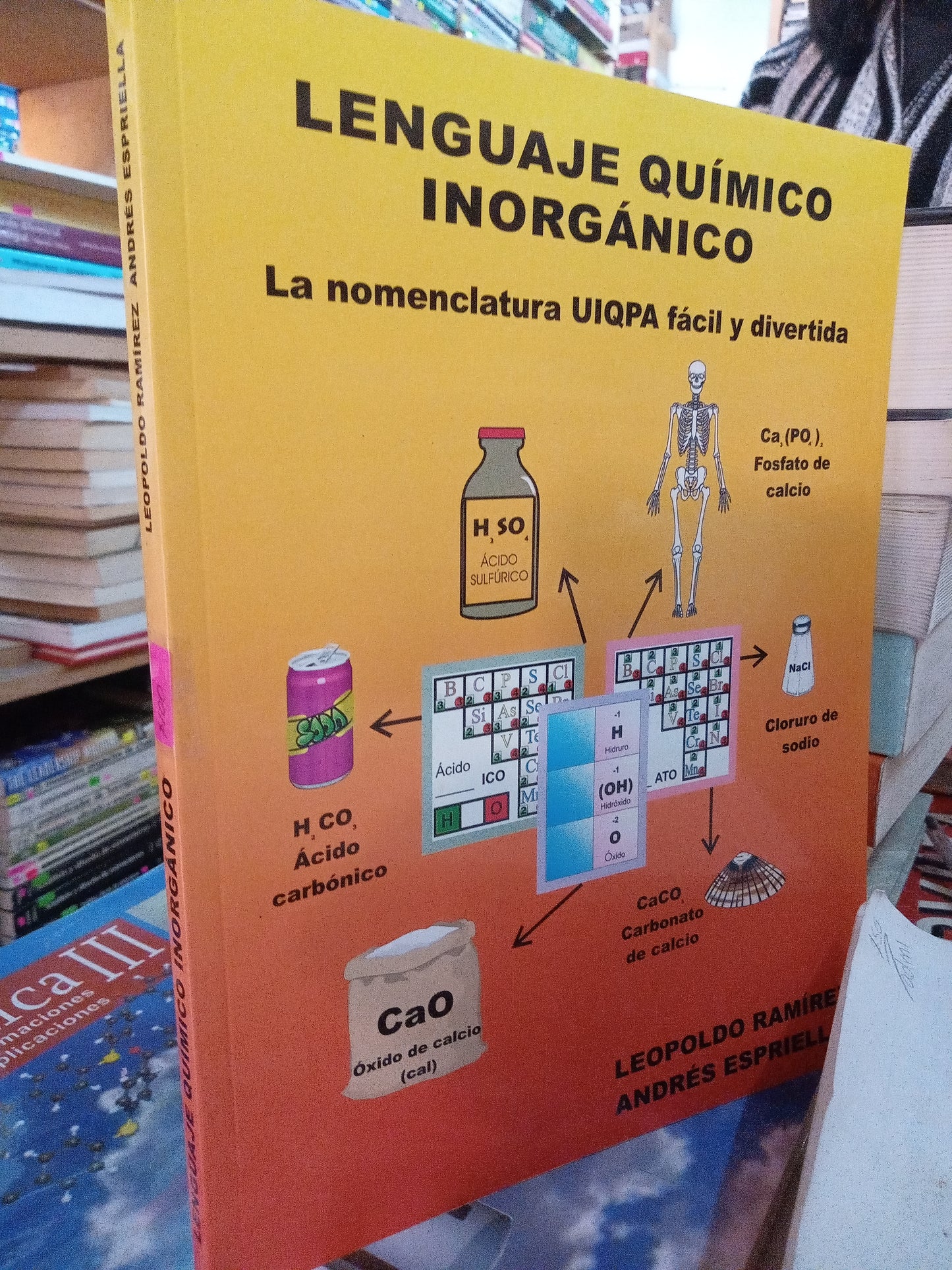 LENGUAJE QUIMICO INORGANICO POR LEOPOLDO RAMIREZ USADO QUIMICA LITERARIO 207