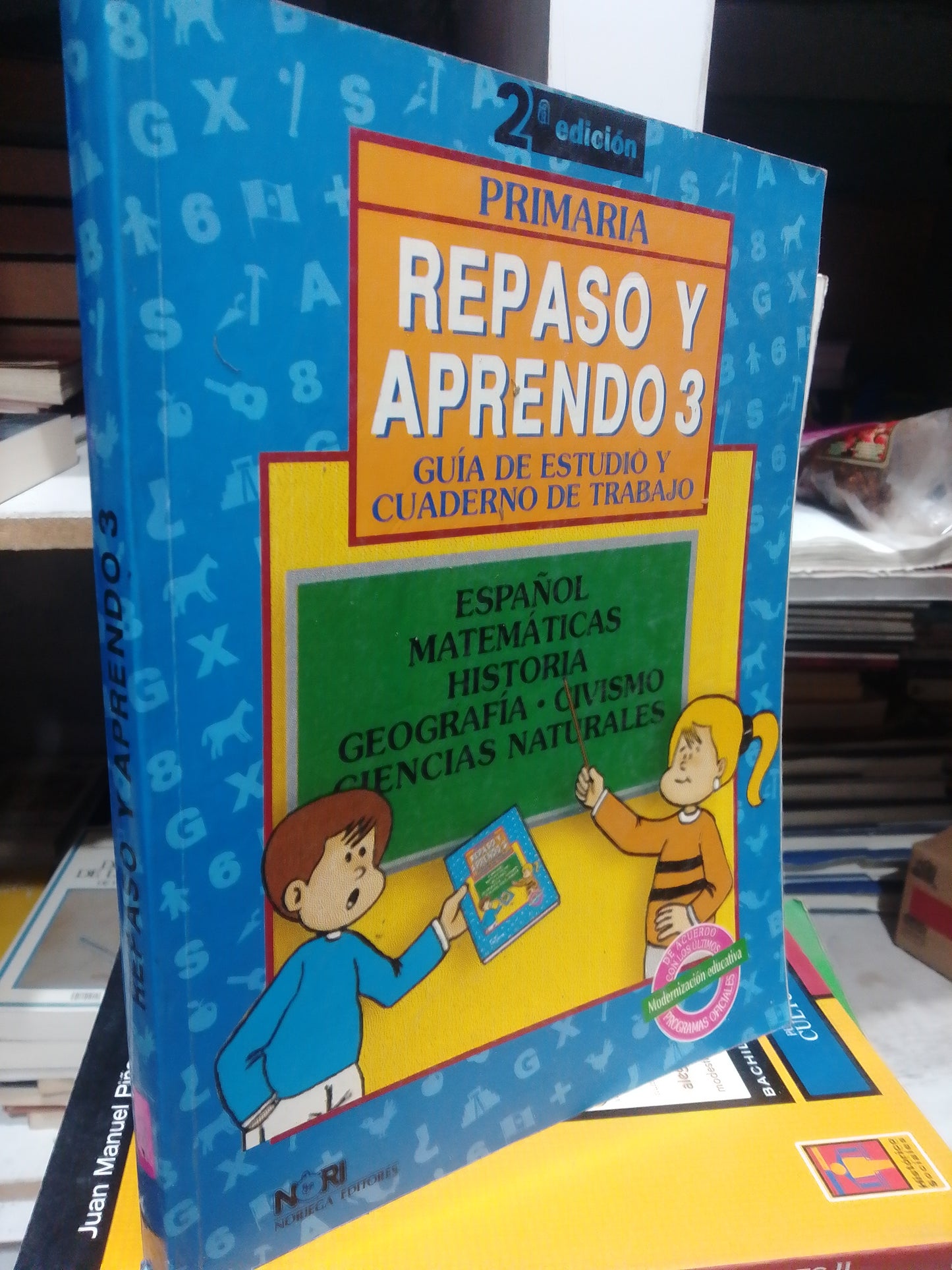 REPASO Y APRENDO 3 GUIA DE ESTUDIO PRIMARIA USADO EDUCACION JUAREZ