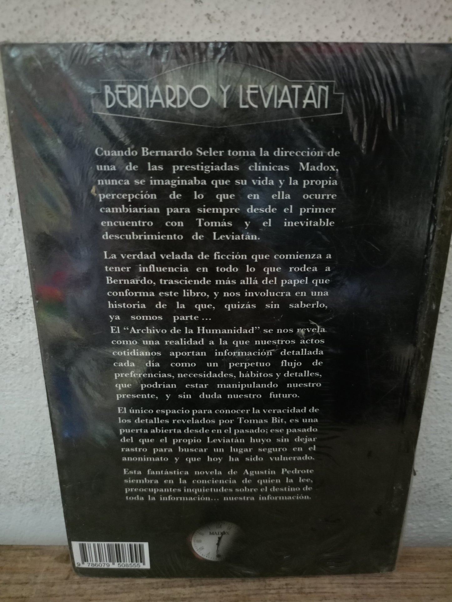 BERNARDO Y LEVIATÁN POR AGUSTÍN PEDROTE NUEVO LIBROS NUEVOS LITERARIO 305