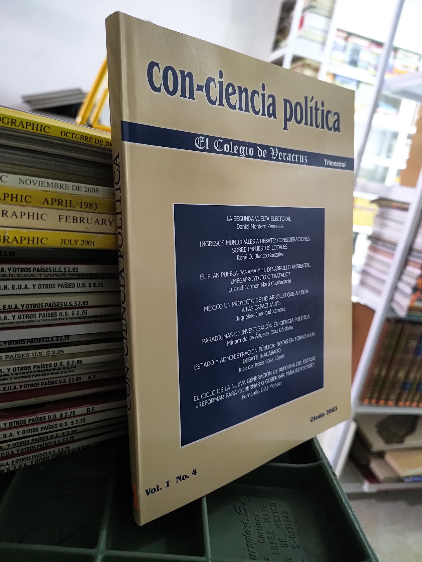 CON CIENCIA POLITICA POR VARIOS AUTORES USADO POLITICA JUAREZ 515