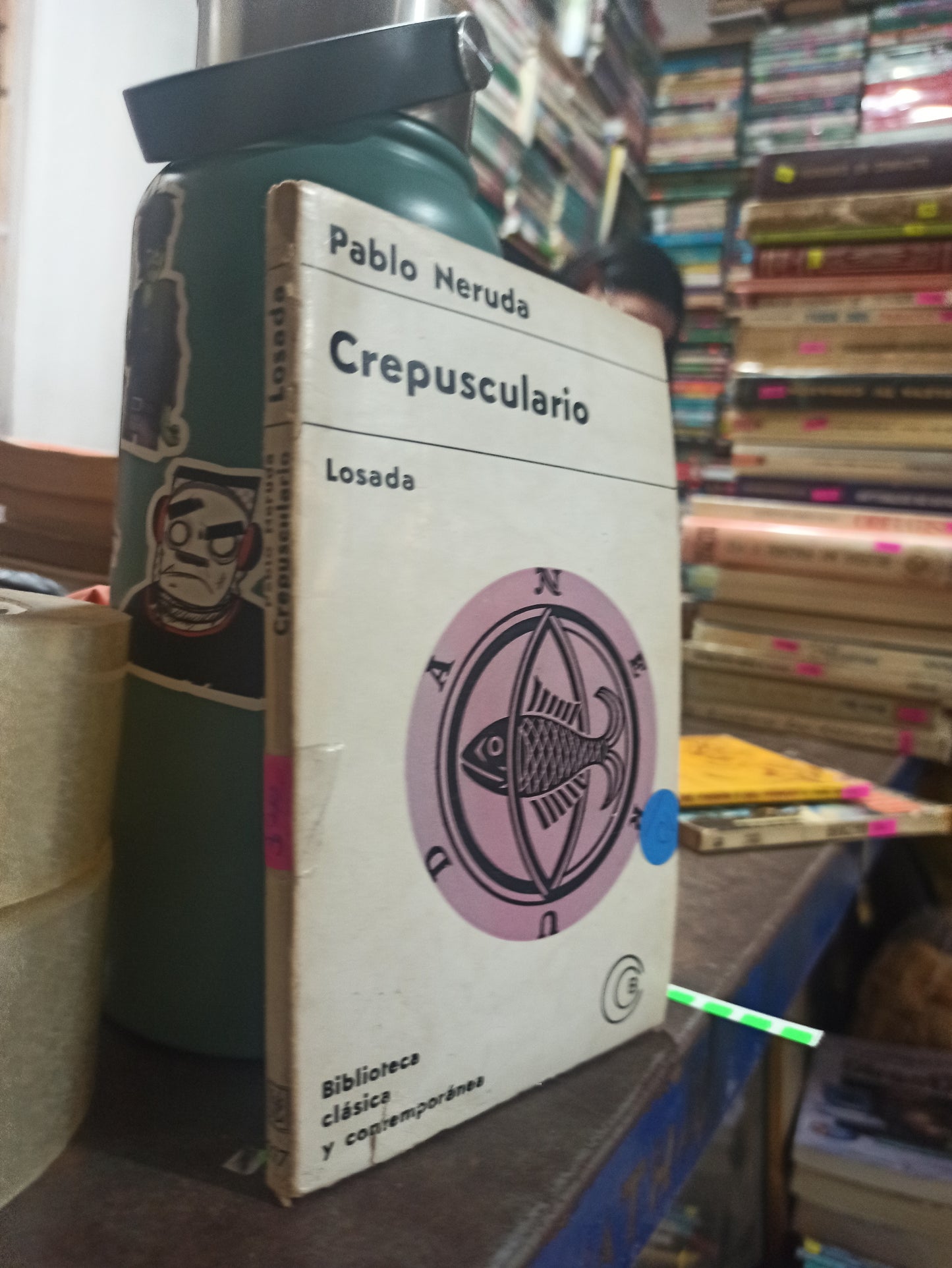 CREPUSCULARIO POR PABLO NERUDA USADO NOVELAS ALDAMA